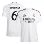 [Super Quailty] Men's Real Madrid CAMAVINGA #6 Home Soccer Jersey 2024/25 - thejerseys