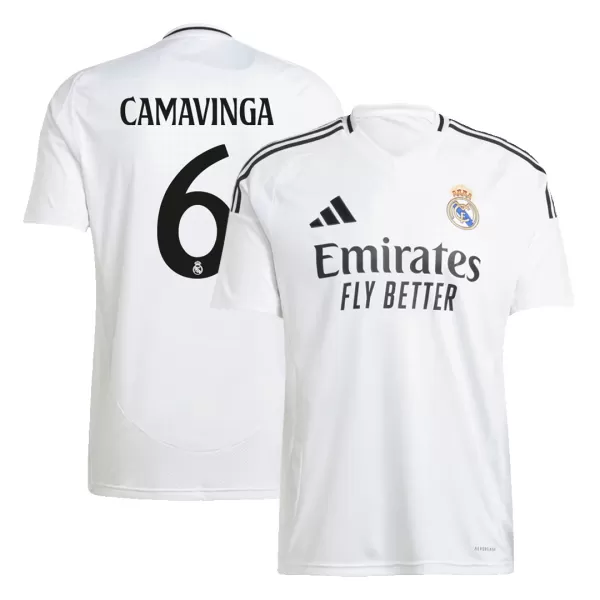 [Super Quality] Men's Real Madrid CAMAVINGA #6 Home Soccer Jersey 2024/25 - thejerseys