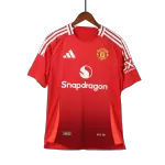 Men's Manchester United Home Jersey (Jersey+Shorts) Kit 2024/25 - Player Version - thejerseys