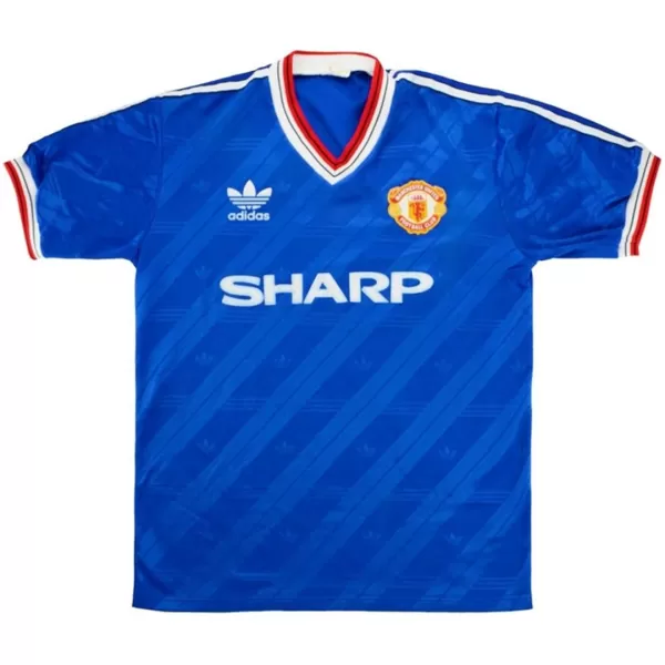 Manchester United Away Retro Soccer Jersey 1986 - thejerseys