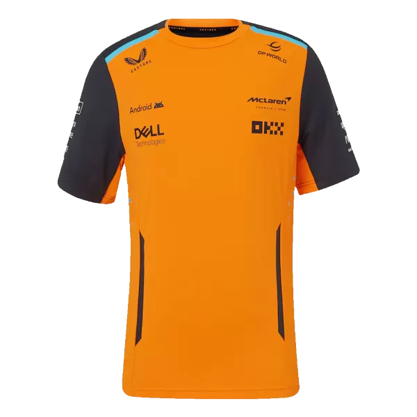 McLaren F1 Racing Team Set Up Orange T-Shirt 2024 - thejerseys