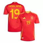 Spain LAMINE YAMAL #19 Home Match Jersey Euro 2024 - thejerseys