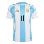 Argentina DI MARIA #11 Home Soccer Jersey Copa América 2024 - Player Version - thejerseys