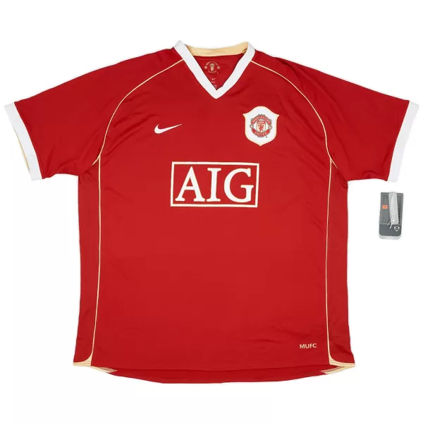 Manchester United Home Retro Soccer Jersey 2006/07 - thejerseys