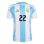 Argentina L.MARTÍNEZ #22 Home Match Jersey Copa América 2024 - thejerseys