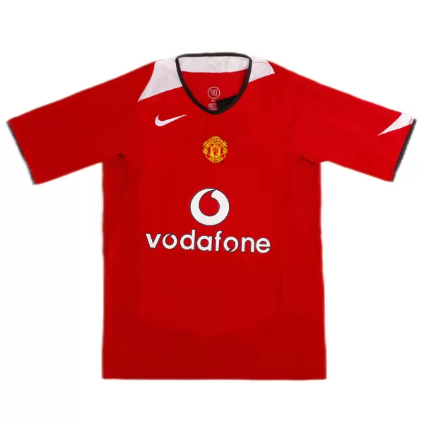 Manchester United Home Retro Soccer Jersey 2005/06 - thejerseys