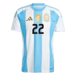 [Super Quality] Men's Argentina L.MARTÍNEZ #22 Home Soccer Jersey 2024 - thejerseys