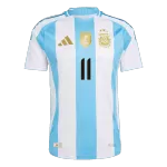 Argentina DI MARIA #11 Home Soccer Jersey 2024 - Player Version - thejerseys