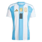 [Super Quality] Men's Argentina DI MARIA #11 Home Soccer Jersey 2024 - thejerseys