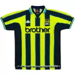 Manchester City Away Retro Soccer Jersey 1998/99 - thejerseys