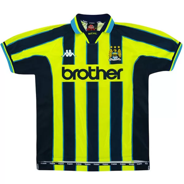 Manchester City Away Retro Soccer Jersey 1998/99 - thejerseys