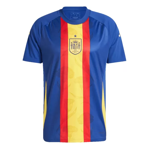 Men's Spain Pre-Match Soccer Jersey Euro 2024 - thejerseys