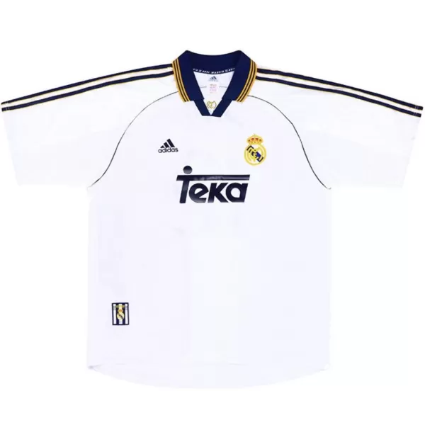 Real Madrid Home Retro Soccer Jersey 1998/00 - thejerseys