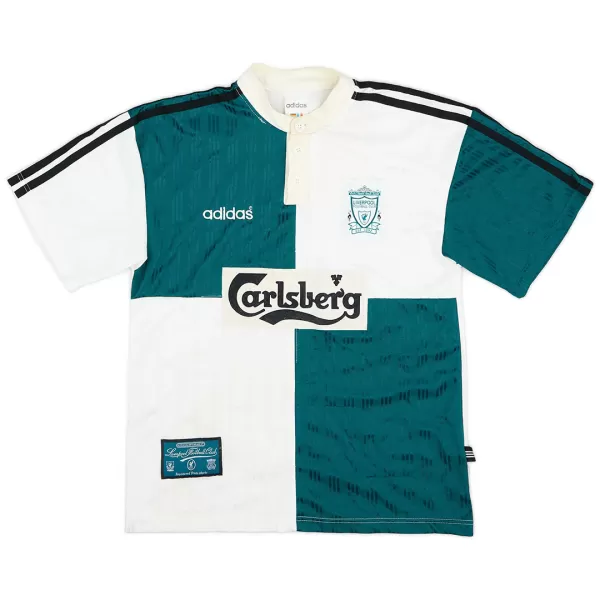 Liverpool Away Retro Soccer Jersey 1995/96 - thejerseys