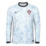 Portugal Away Long Sleeve Match Jersey Euro - thejerseys