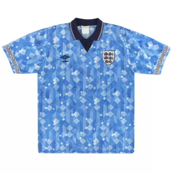 England Away Retro Soccer Jersey 1990 - thejerseys