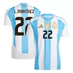 [Super Quailty] Men's Argentina L.MARTÍNEZ #22 Home Soccer Jersey 2024 - thejerseys