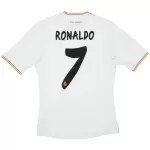 Real Madrid RONALDO #7 Home Retro Soccer Jersey 2013/14 - thejerseys