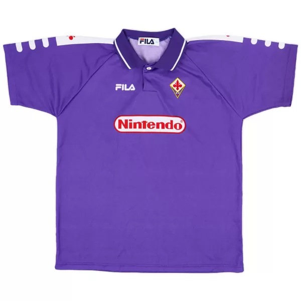 Fiorentina Home Retro Soccer Jersey 1998/99 - thejerseys