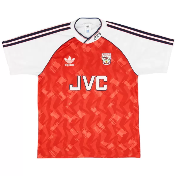 Arsenal Home Retro Soccer Jersey 1990/92 - thejerseys