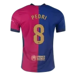 Barcelona PEDRI #8 Home Soccer Jersey 2024/25 - Player Version - thejerseys