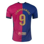 Barcelona LEWANDOWSKI #9 Home Soccer Jersey 2024/25 - Player Version - thejerseys