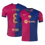 Barcelona PEDRI #8 Home Match Jersey 2024/25 - Old Sponsor - thejerseys
