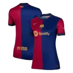 Women's Barcelona Home Soccer Jersey 2024/25 - thejerseys