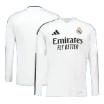 Men's Real Madrid Home Long Sleeve Soccer Jersey 2024/25 - thejerseys