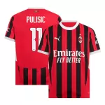 Men's AC Milan PULISIC #11 Home Soccer Jersey 2024/25 UCL - thejerseys