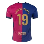 Barcelona LAMINE YAMAL #19 Home Soccer Jersey 2024/25 - Player Version (Spotify Logo Without Text) - thejerseys