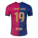 Barcelona LAMINE YAMAL #19 Home Match Jersey 2024/25 UCL - Old Sponsor - thejerseys