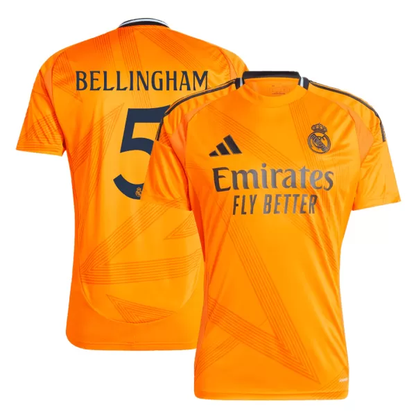 [Super Quailty] Men's Real Madrid BELLINGHAM #5 Away Soccer Jersey 2024/25 - thejerseys