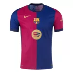 Barcelona Home Soccer Jersey 2024/25 - Player Version (Spotify Logo Without Text) - thejerseys