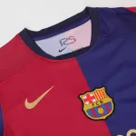 Men's Barcelona Home Long Sleeve Soccer Jersey 2024/25 - thejerseys