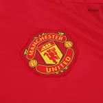 Men's Manchester United Home Long Sleeve Soccer Jersey 2024/25 - thejerseys