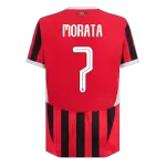 AC Milan MORATA #7 Home Soccer Jersey 2024/25 UCL - Player Version - thejerseys