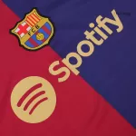 Men's Barcelona Home Long Sleeve Soccer Jersey 2024/25 - thejerseys