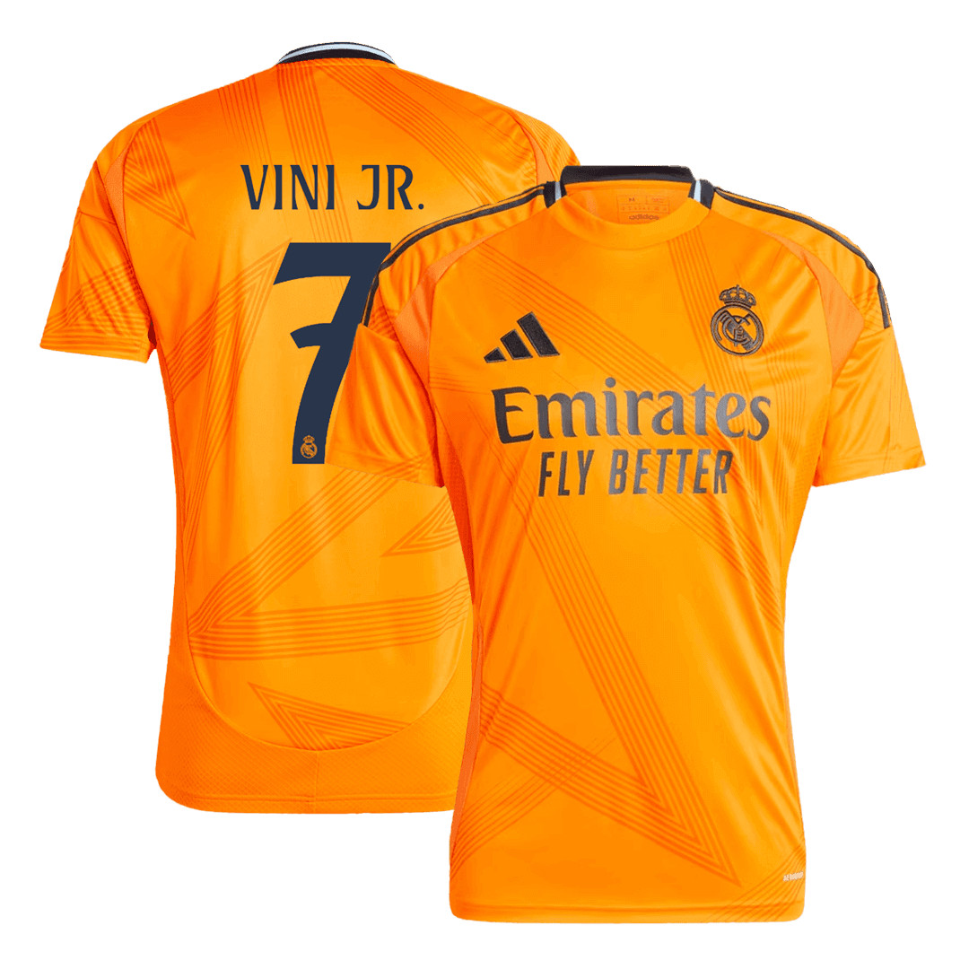 [Super Quality] Men's Real Madrid VINI JR. #7 Away Soccer Jersey 2024/ ...