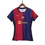 Women's Barcelona Home Soccer Jersey 2024/25 - thejerseys