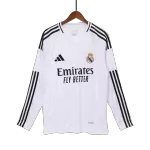 Men's Real Madrid Home Long Sleeve Soccer Jersey 2024/25 - thejerseys