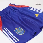 Spain Pre-Match Soccer Shorts Euro 2024 - thejerseys