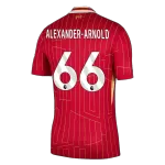 [Super Quality] Men's Liverpool ALEXANDER-ARNOLD #66 Home Soccer Jersey 2024/25 - thejerseys