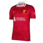 [Super Quailty] Men's Liverpool Home Soccer Jersey 2024/25 - Fans Version - thejerseys
