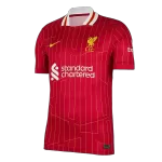 [Super Quality] Men's Liverpool VIRGIL #4 Home Soccer Jersey 2024/25 - thejerseys