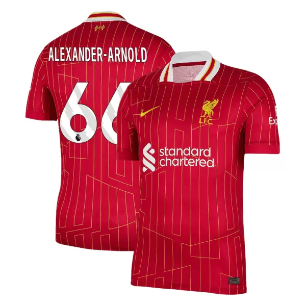 [Super Quailty] Men's Liverpool ALEXANDER-ARNOLD #66 Home Soccer Jersey 2024/25 - thejerseys