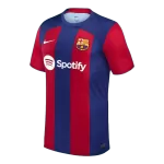 Men's Barcelona LEWANDOWSKI #9 Home Soccer Jersey 2023/24 - Fans Version - thejerseys