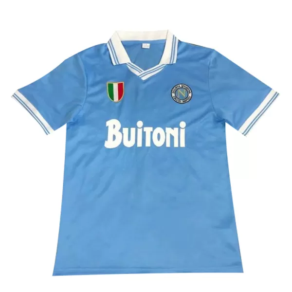 Napoli Home Retro Soccer Jersey 1986/87 - thejerseys