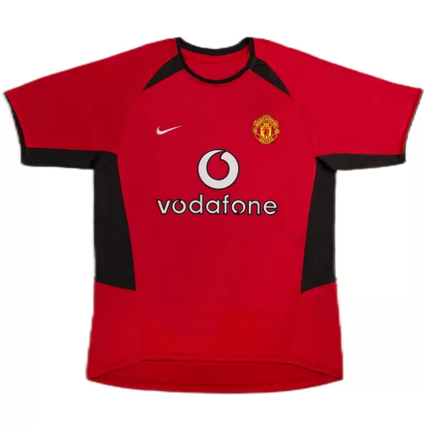 Manchester United Home Retro Soccer Jersey 2002/03 - thejerseys