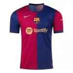 Men's Barcelona Home Soccer Jersey 2024/25 - thejerseys